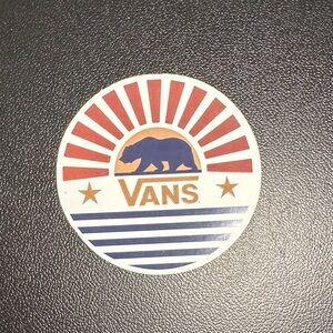 Vans Bear Sticker
